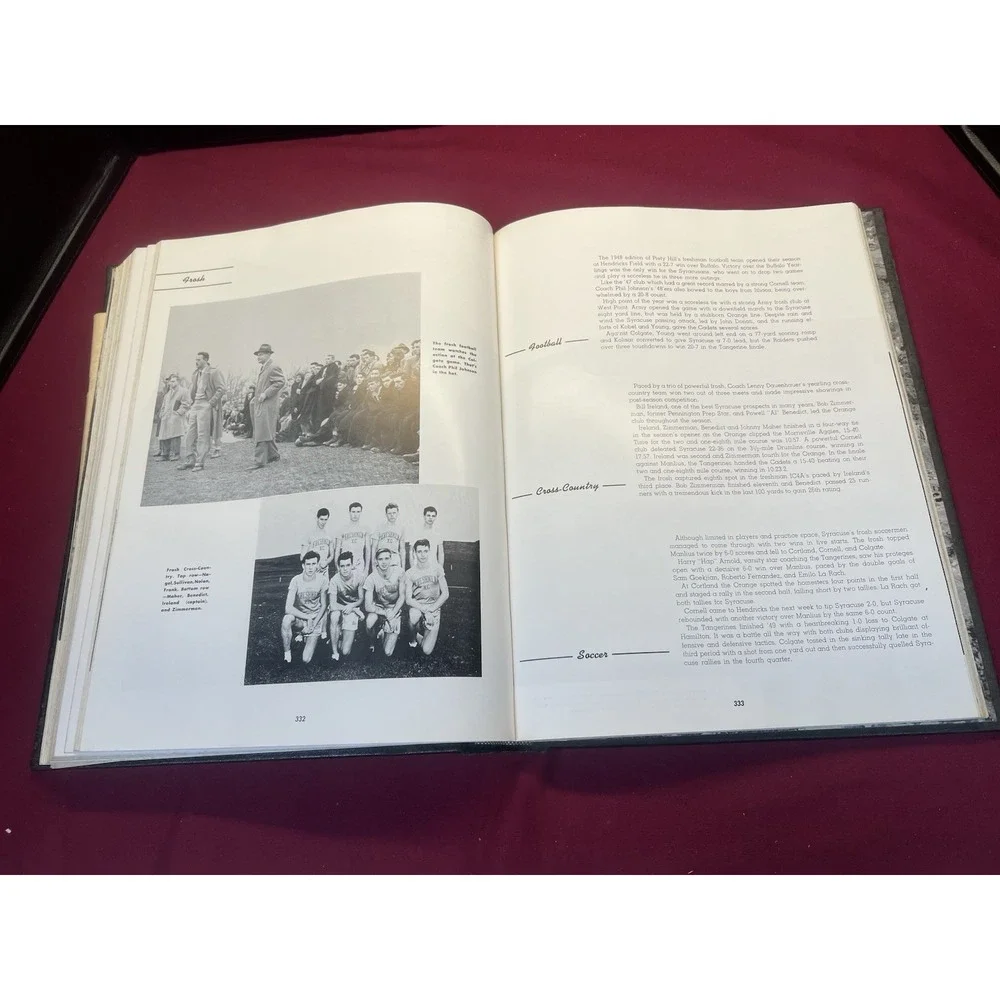 1949 Syracuse University Yearbook‎ - Jerry Stiller, Dick Clark Bernie Custis